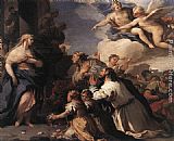 Psyche Honoured by the People by Luca Giordano